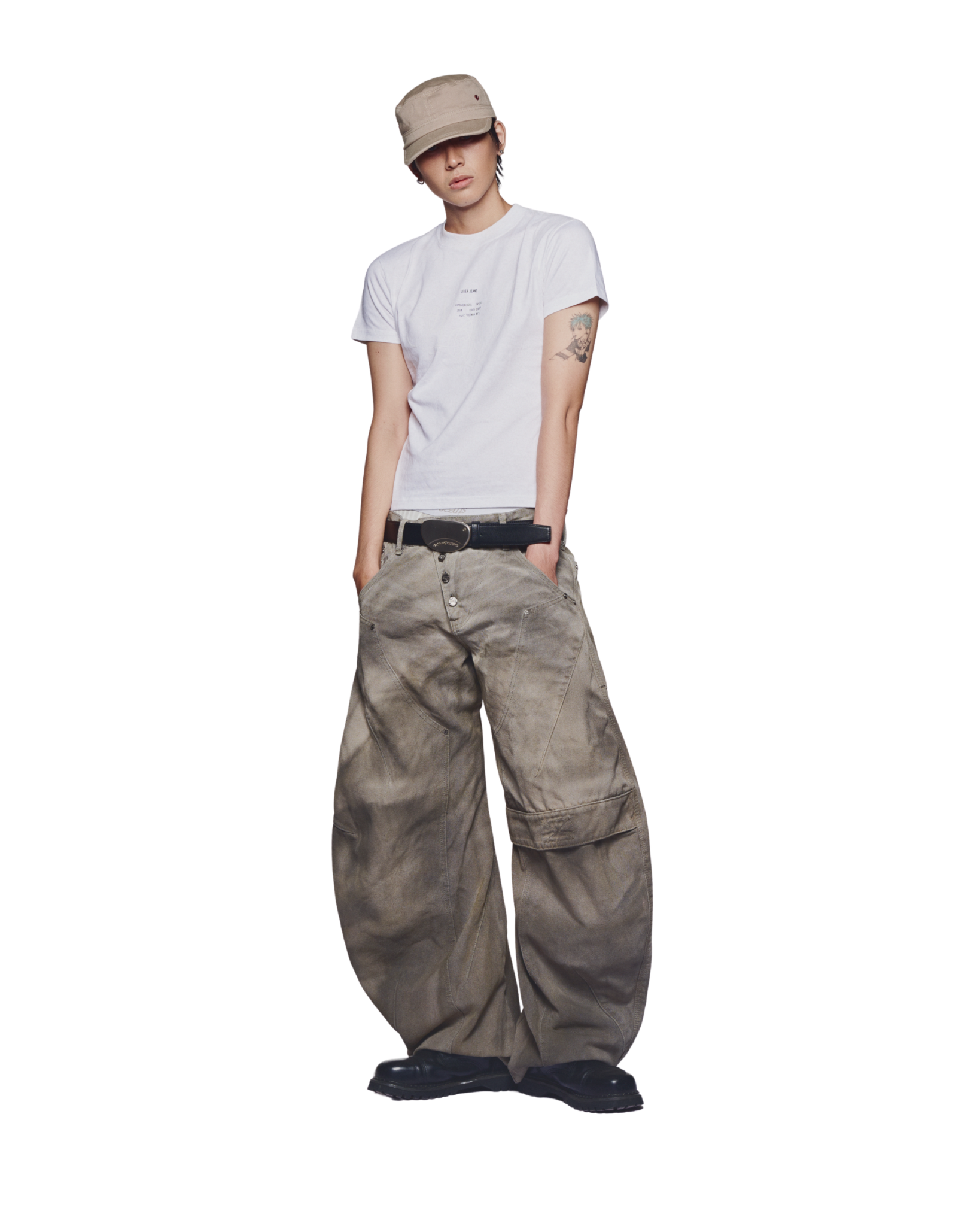 CEMENT SERVICE CURVE JEANS