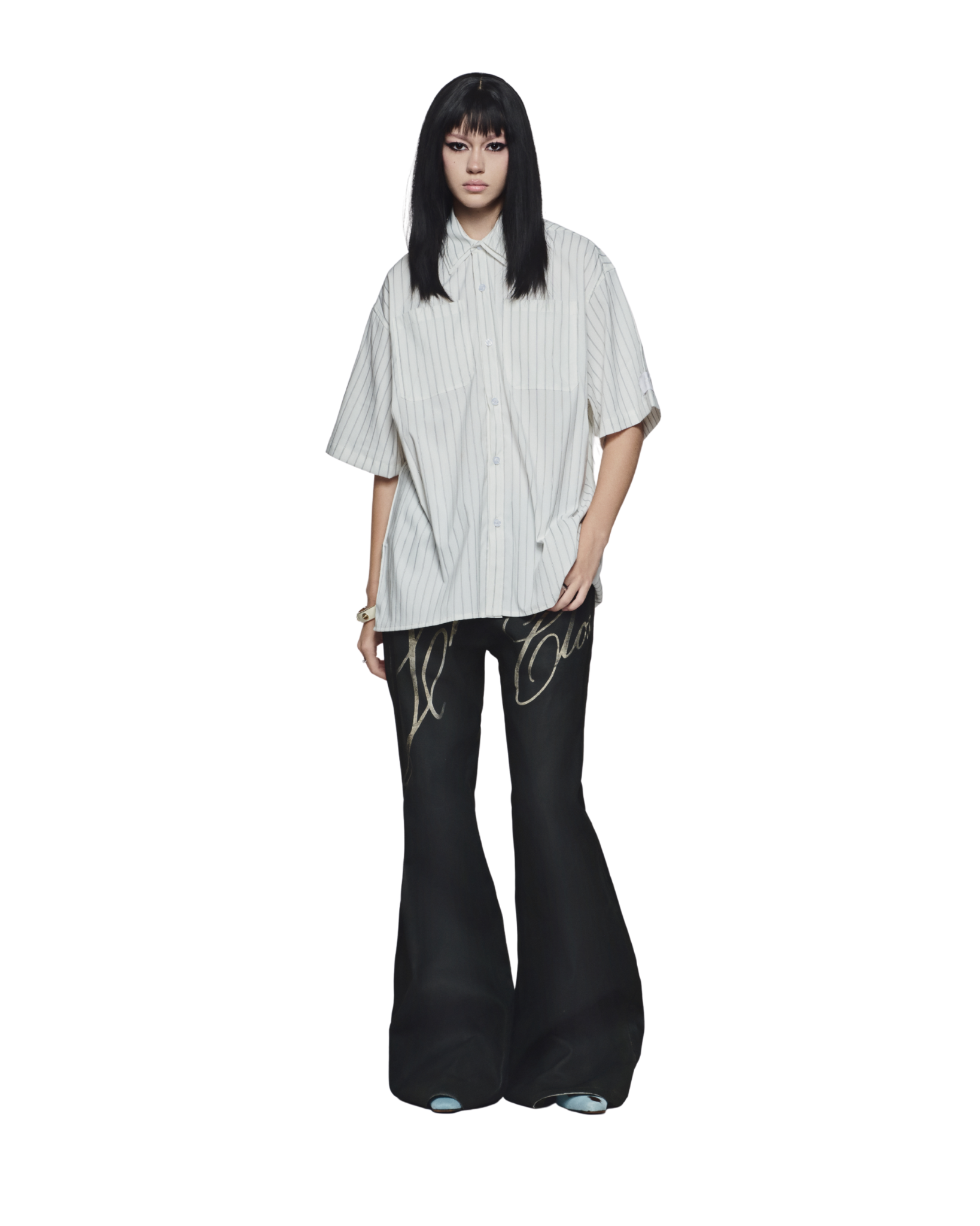 LASER CLOSET FLARE JEANS