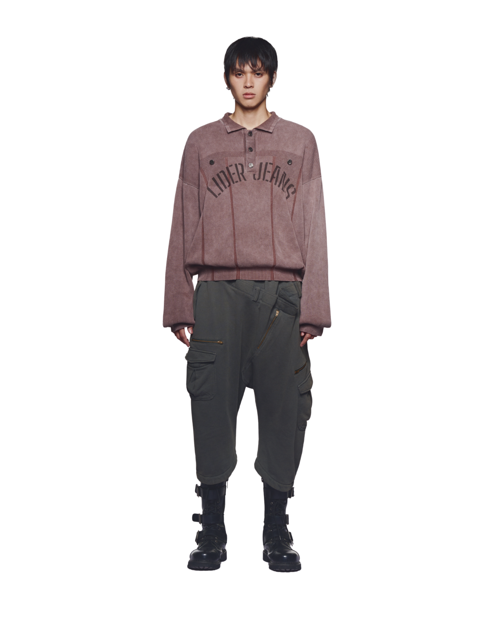LDJ AGED KNIT - Faded Brown