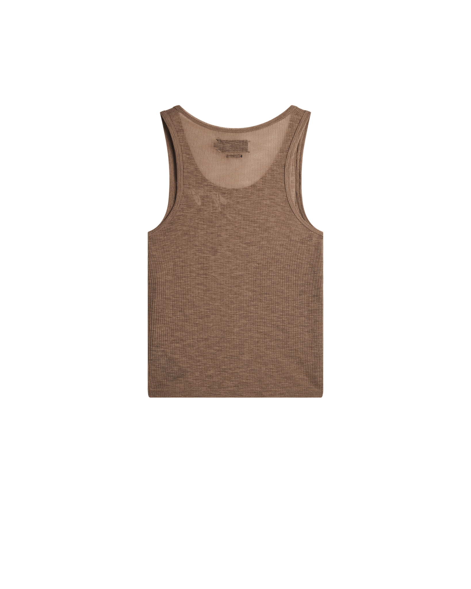 AIRY CLOSET TANK TOP - Camel Brown
