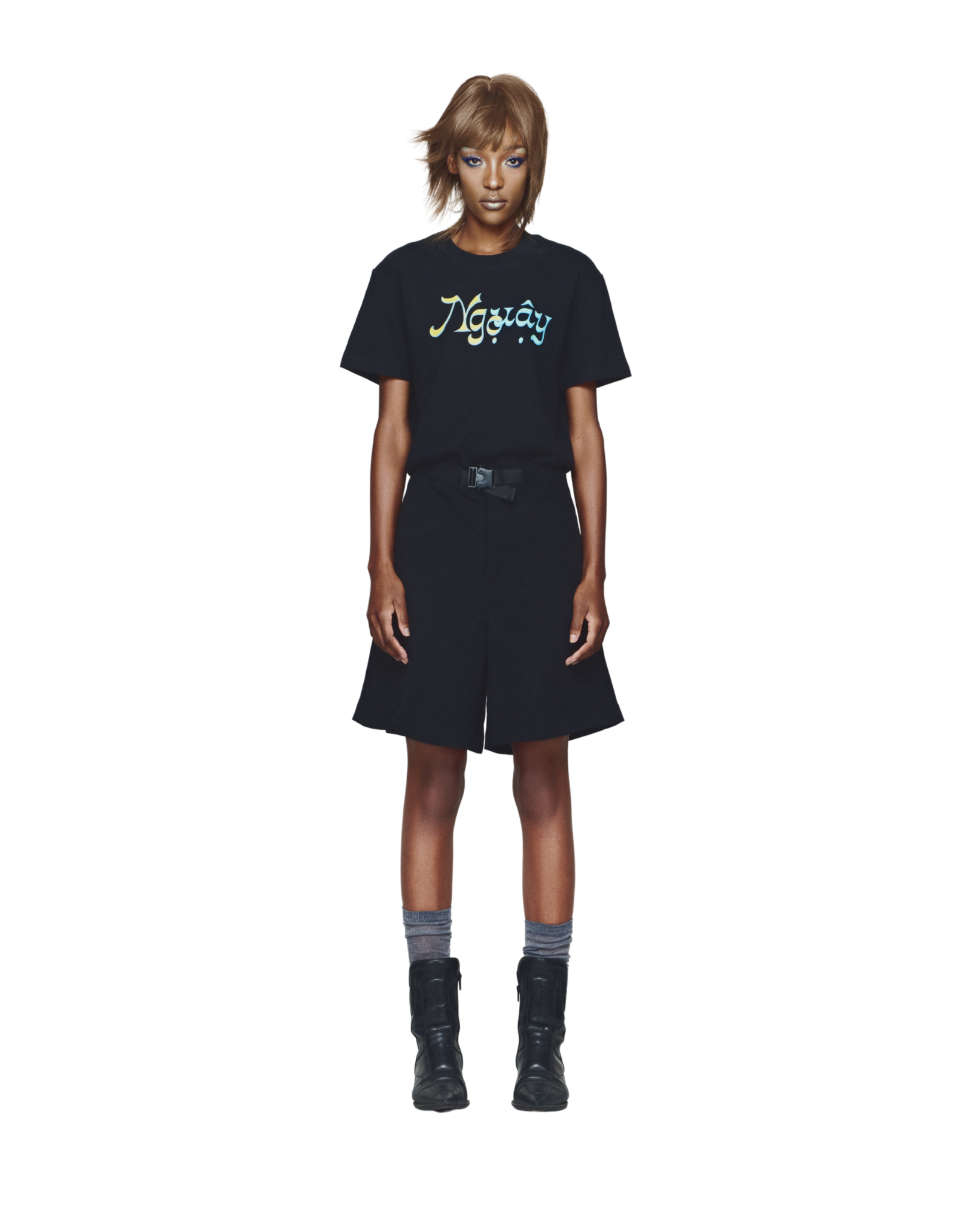NGONGUAY TEE - Black