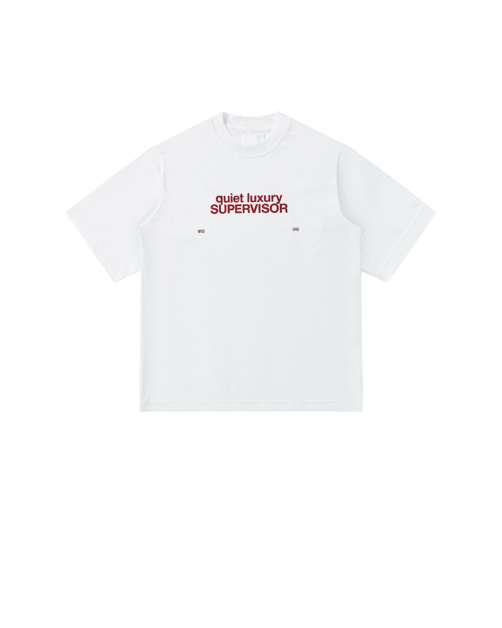 QUIET LUXURY TEE - White