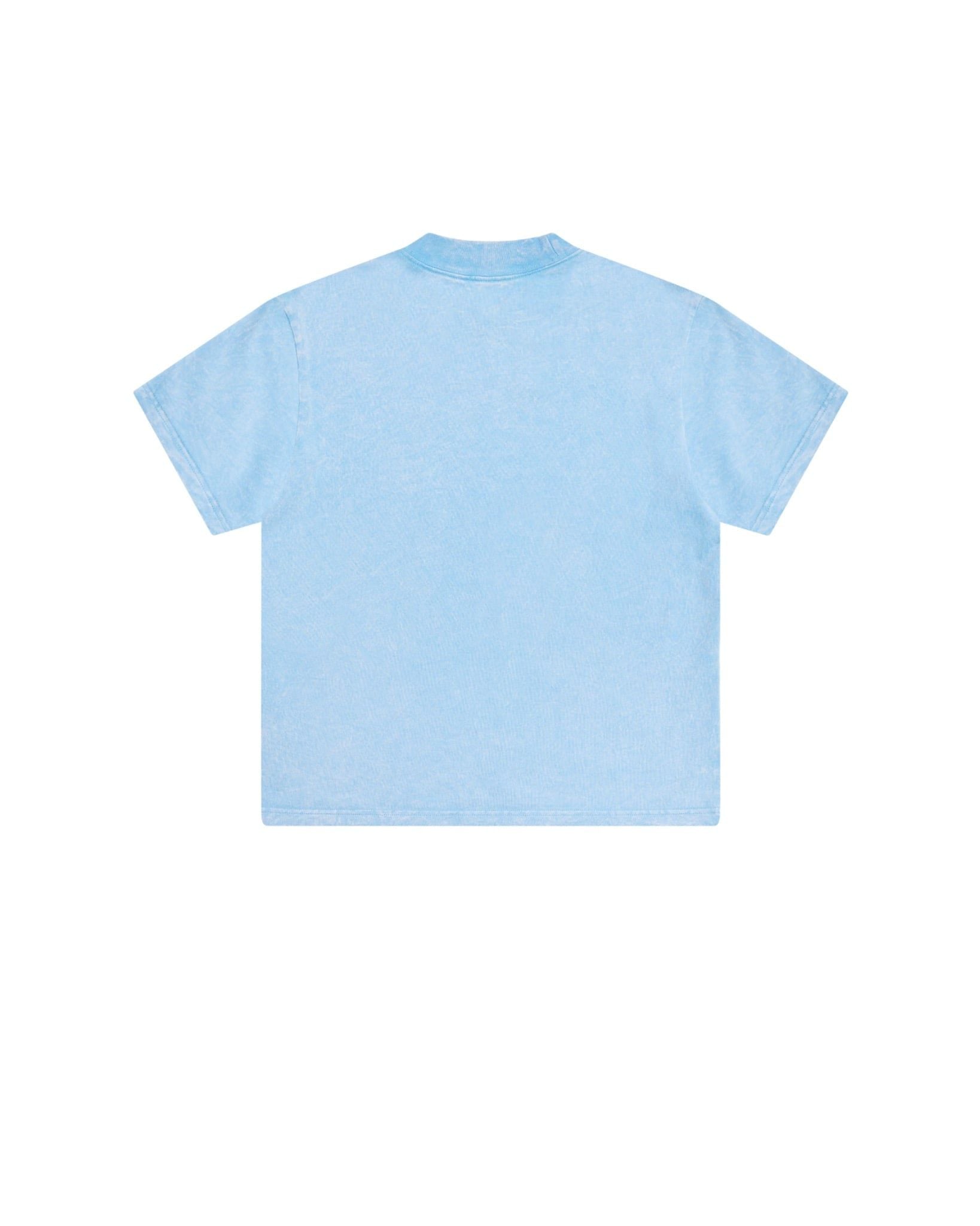 ALPHA HORSE TEE - Cloudy Blue