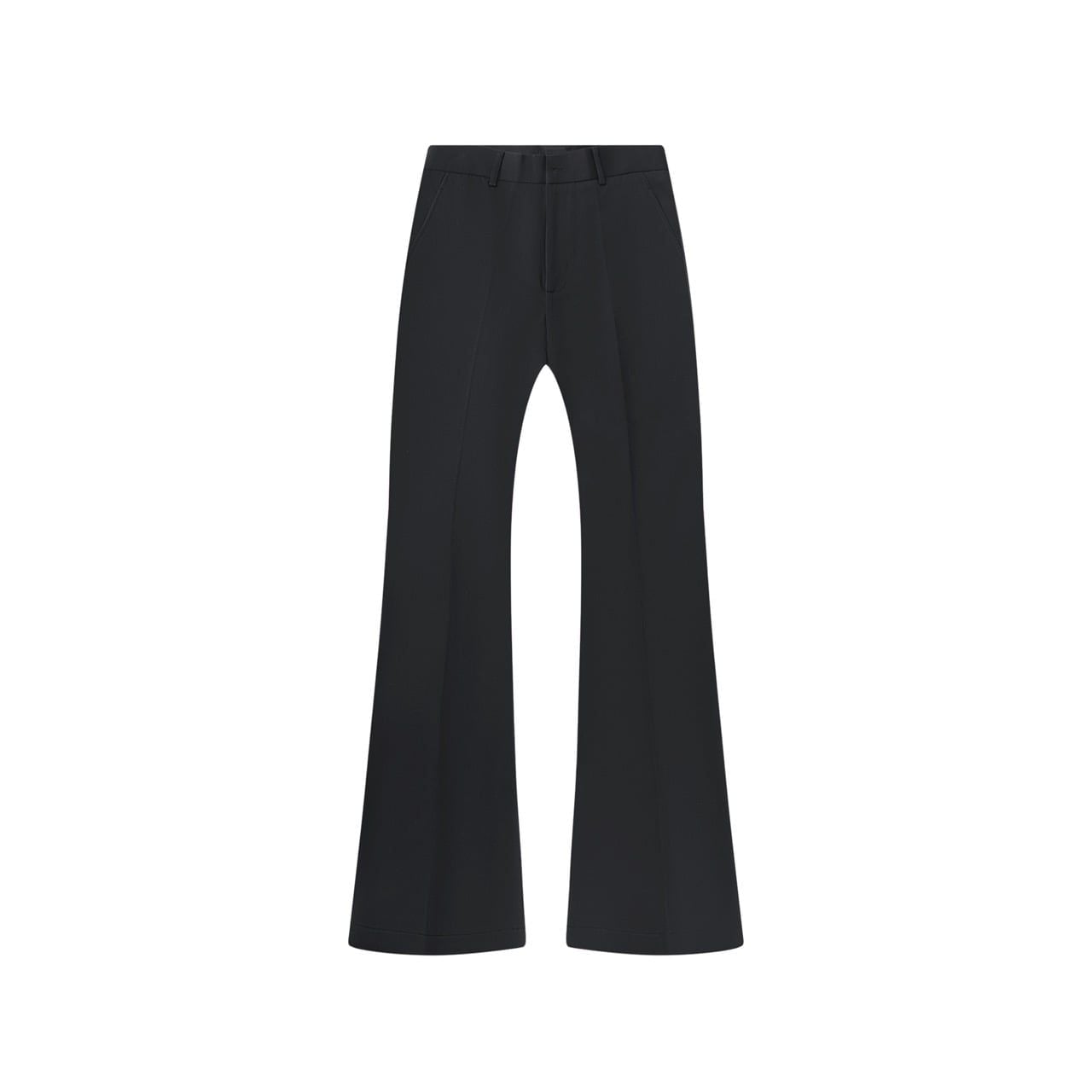 FLARE LINE TROUSERS - Black