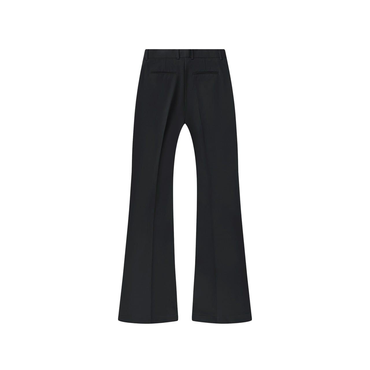 FLARE LINE TROUSERS - Black