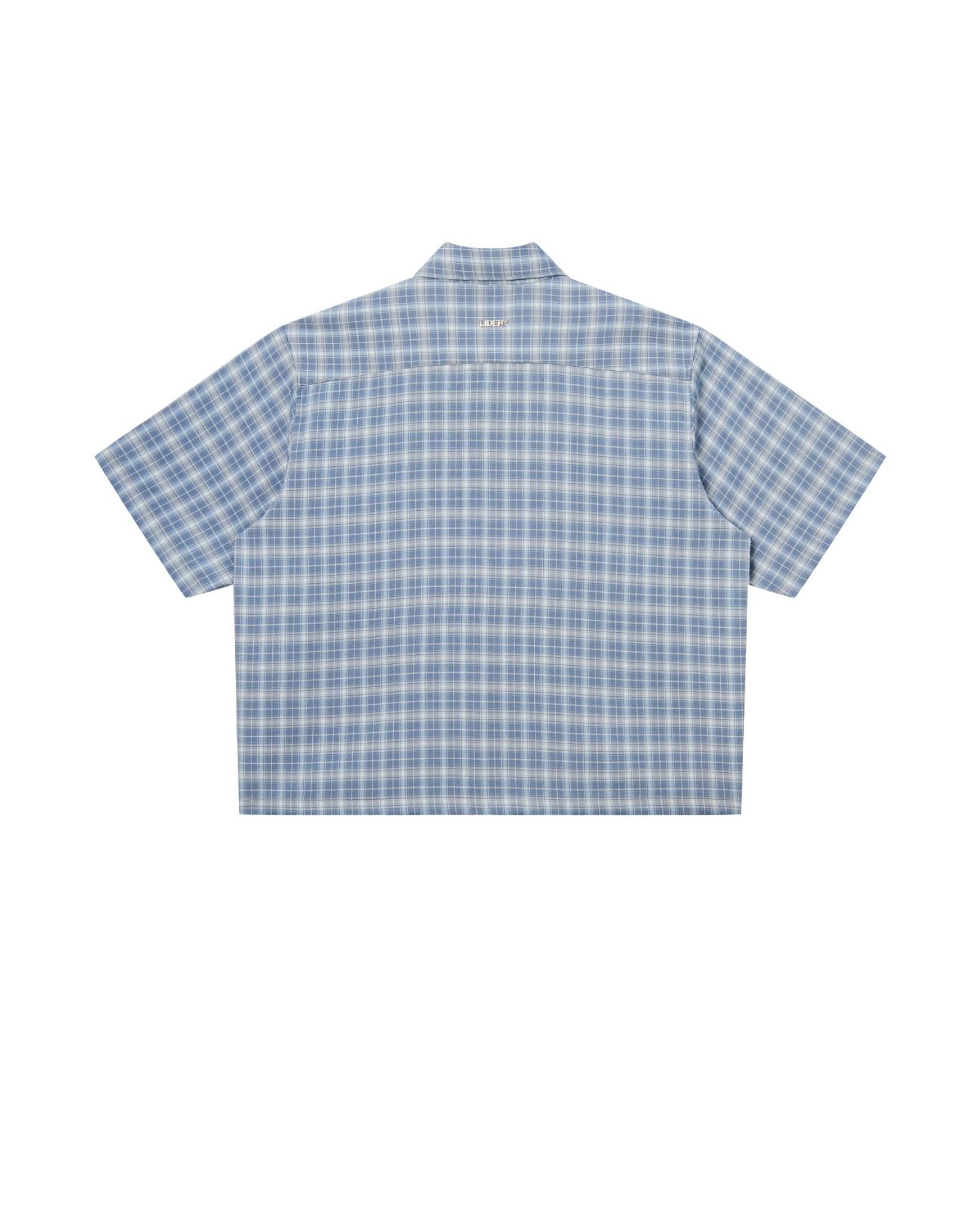 CAROLINE BOXY SHIRT 2.0 - Checked Blue