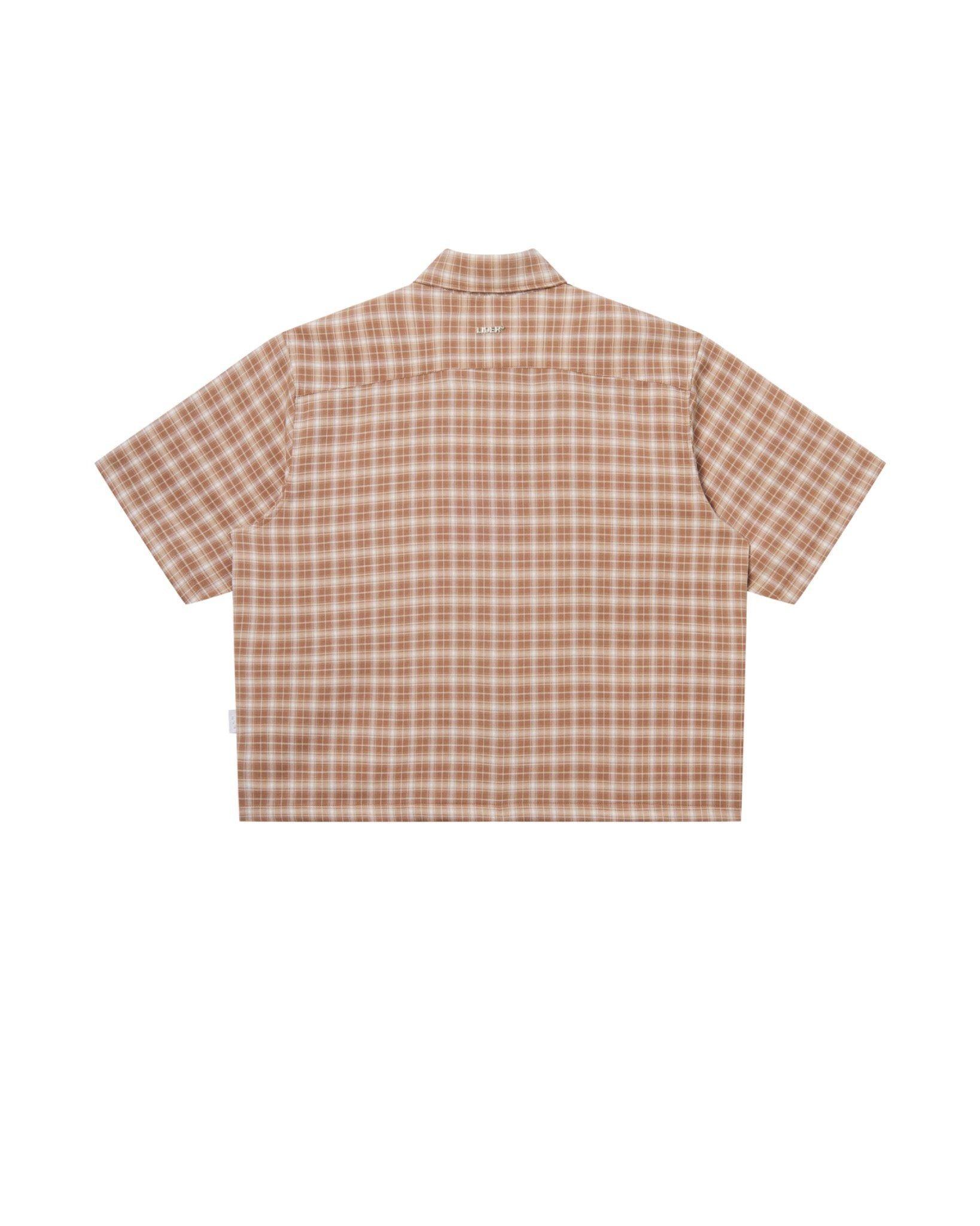 CAROLINE BOXY SHIRT 2.0 - Checked Ginger