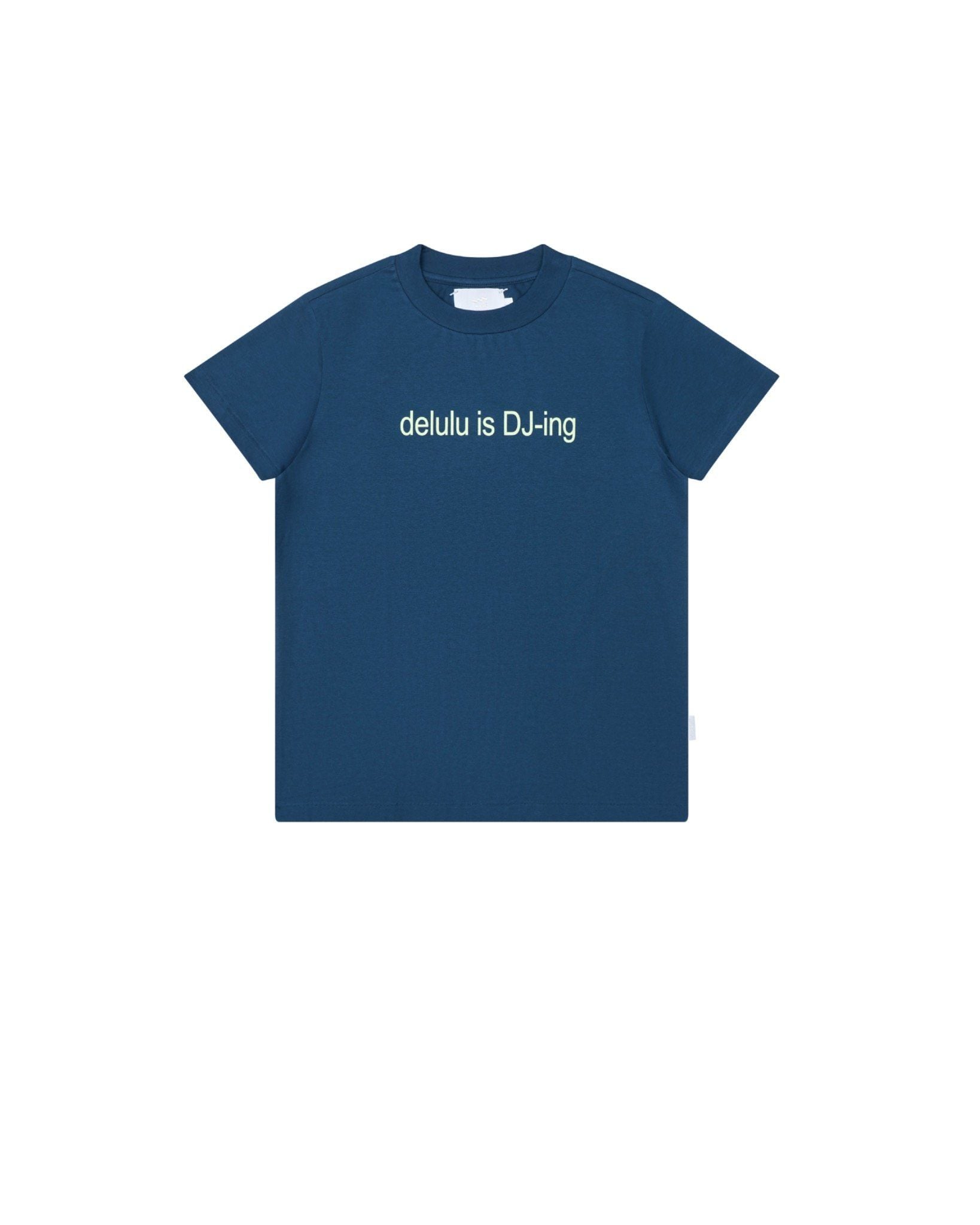 DELULU TEE - Navy Core