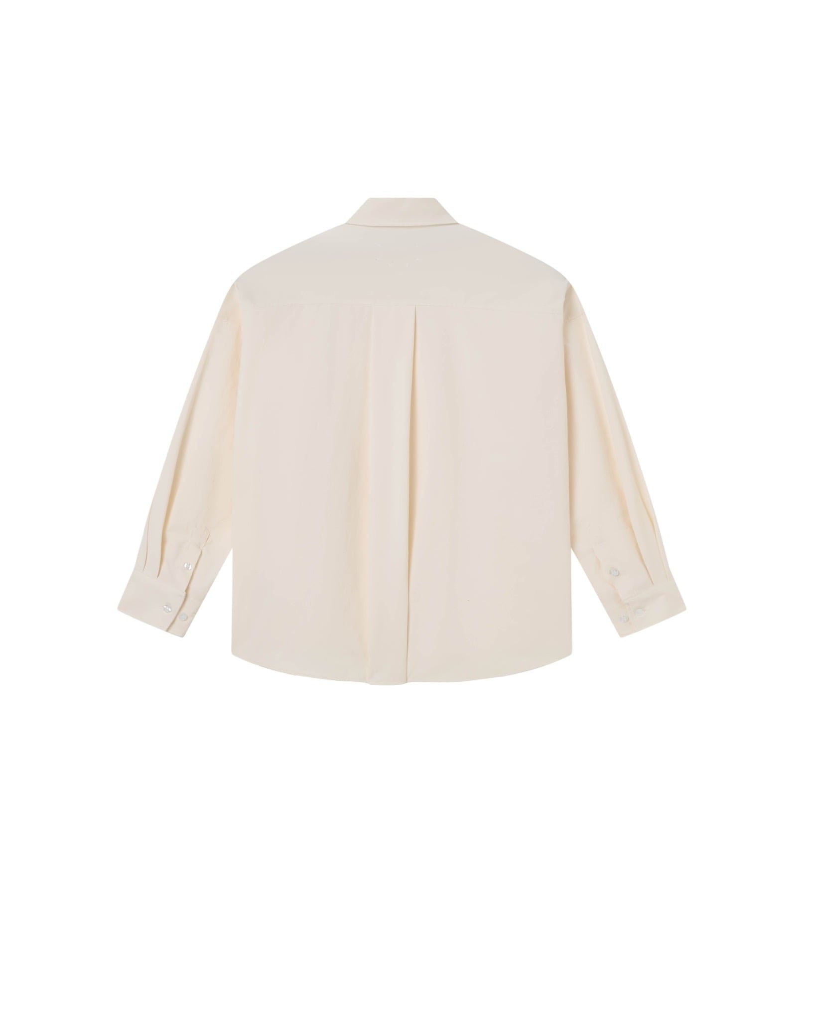 MUTED RELAXED SHIRT - Cloud Cream
