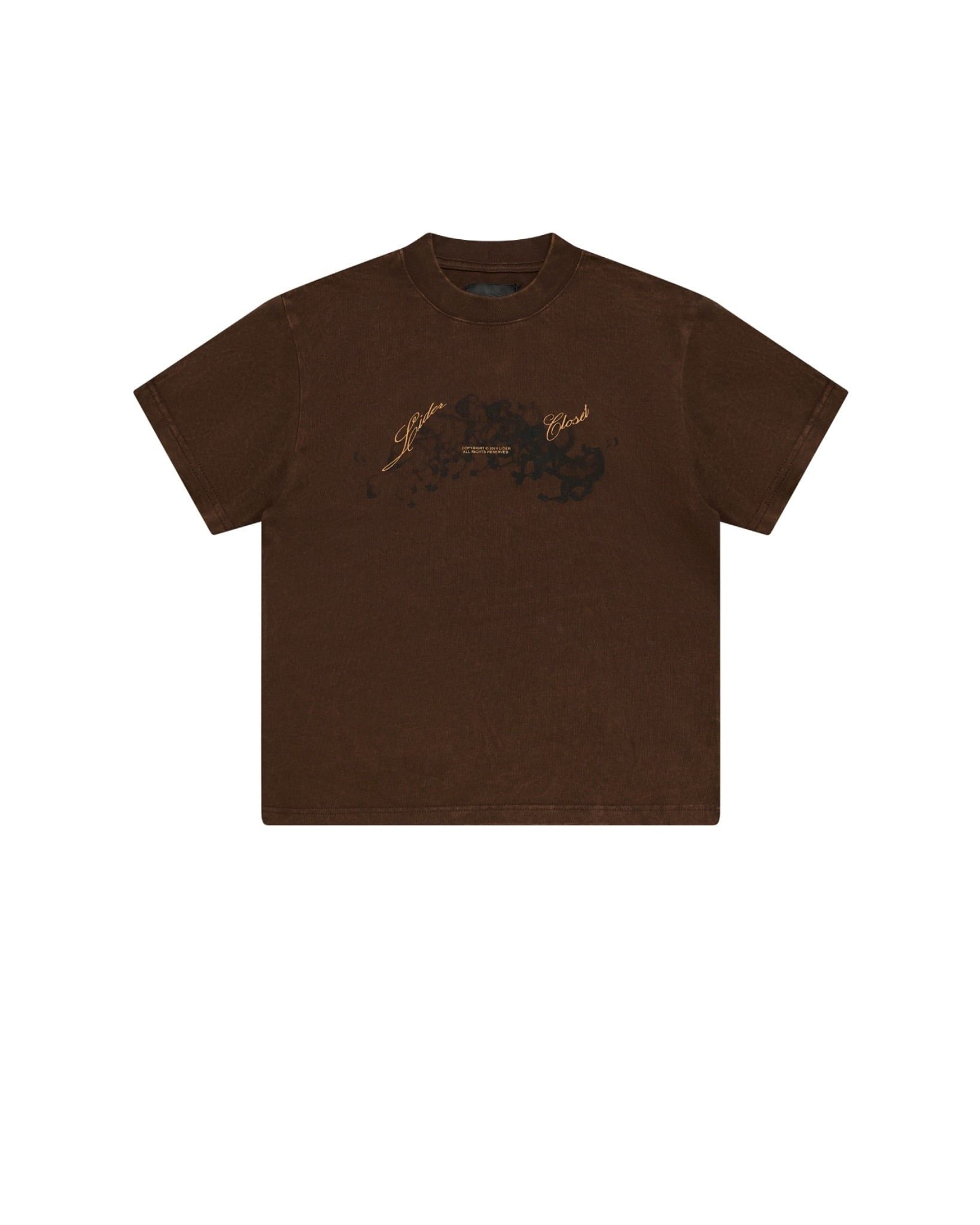 EIGHT HORSES FORWARD TEE - Earthy Brown