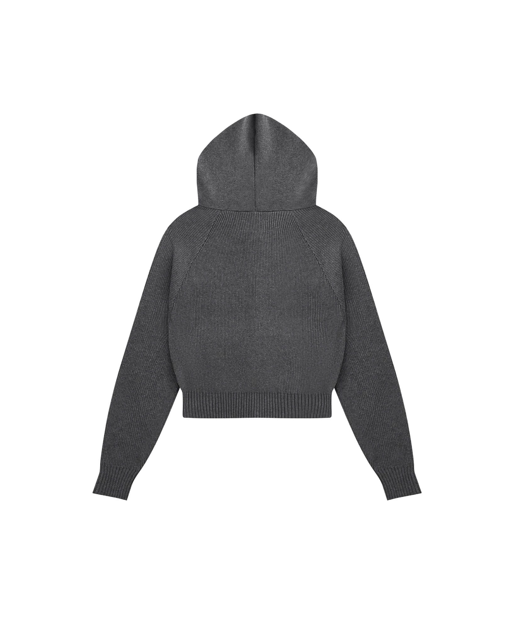 HOMEBODY HOODED KNIT JACKET
