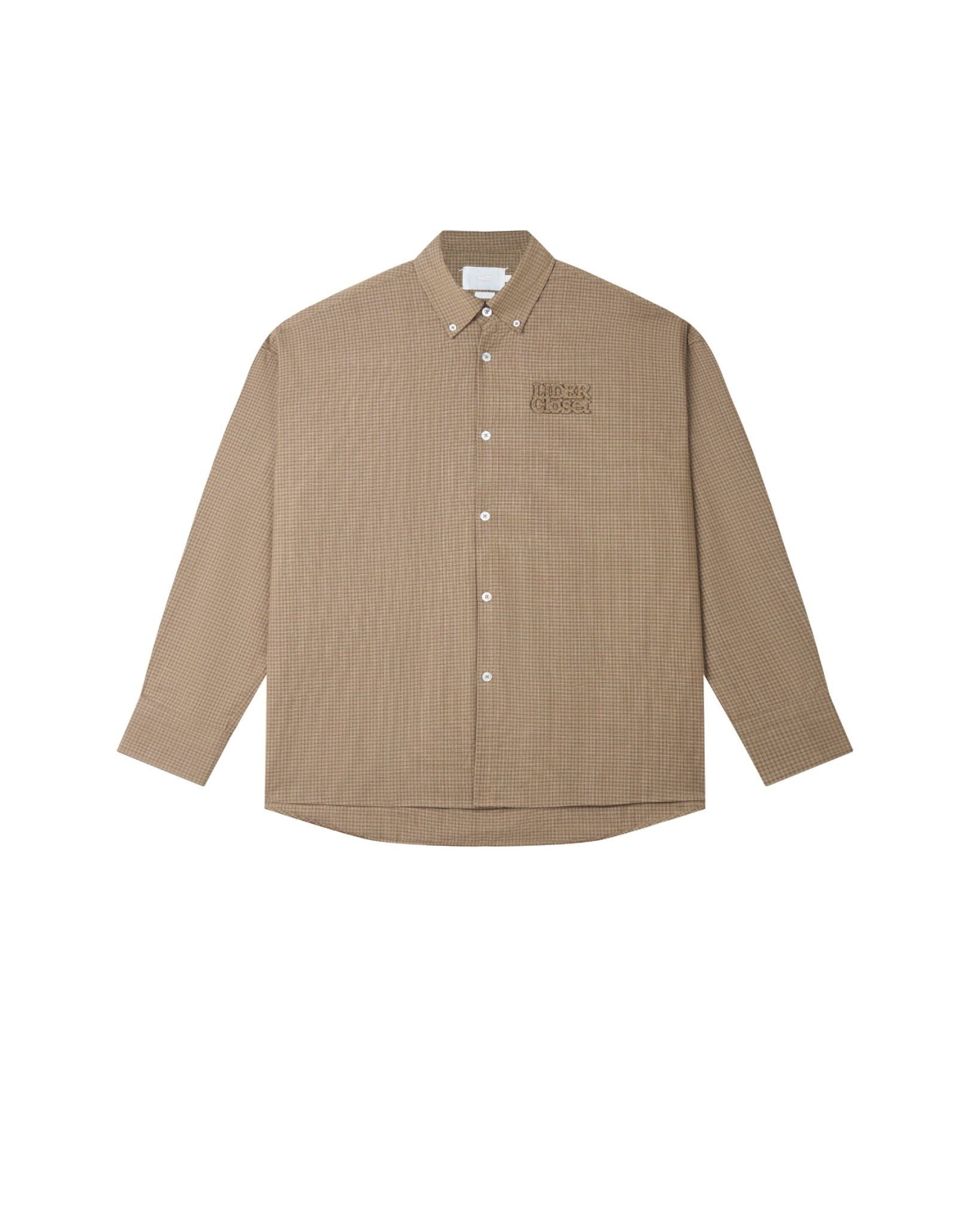 LAIDBACK CHECK SHIRT - Still Sand