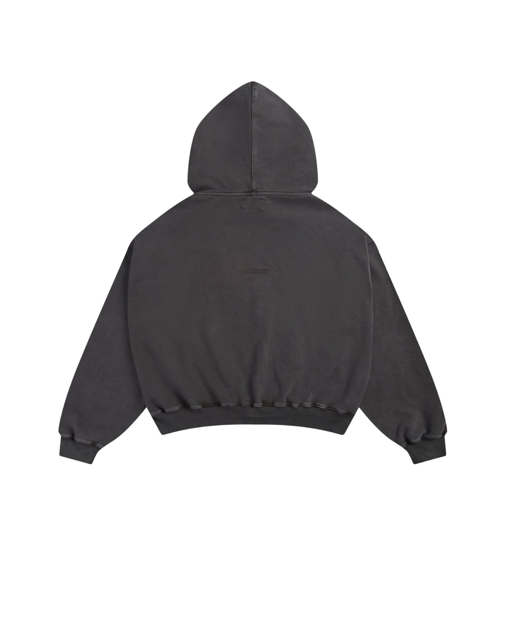 WASHED CORE HOODIE - Grey