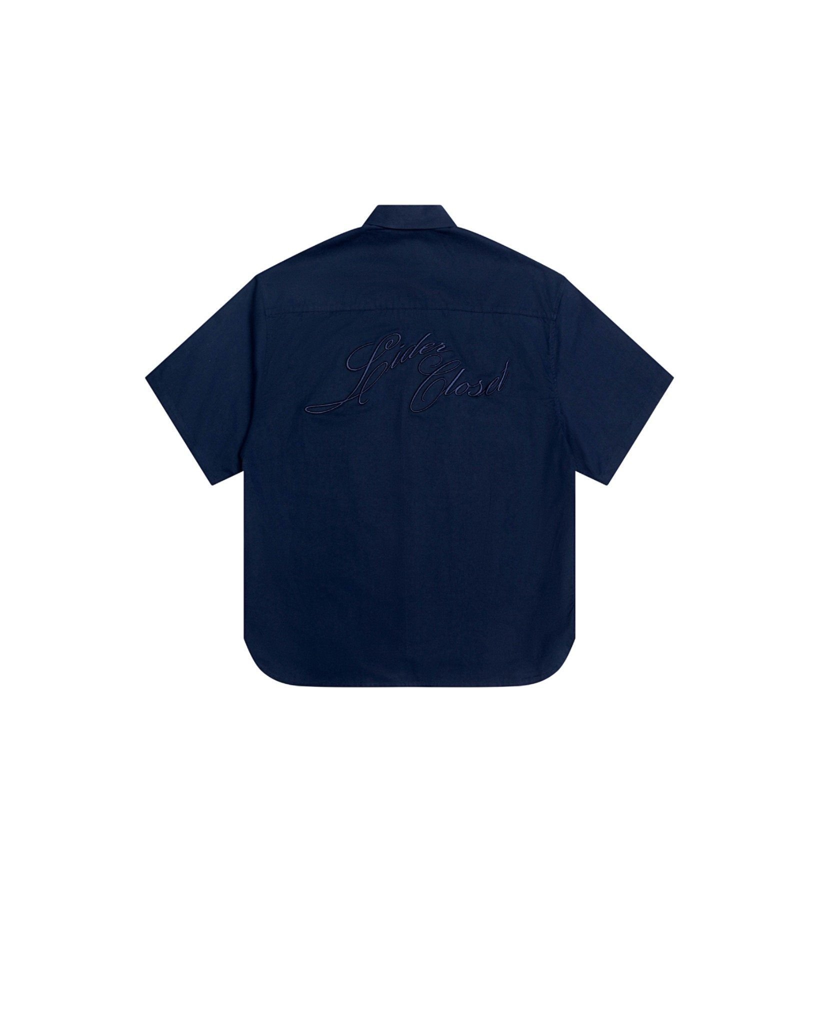 OFF DUTY BOXY SHIRT - Navy