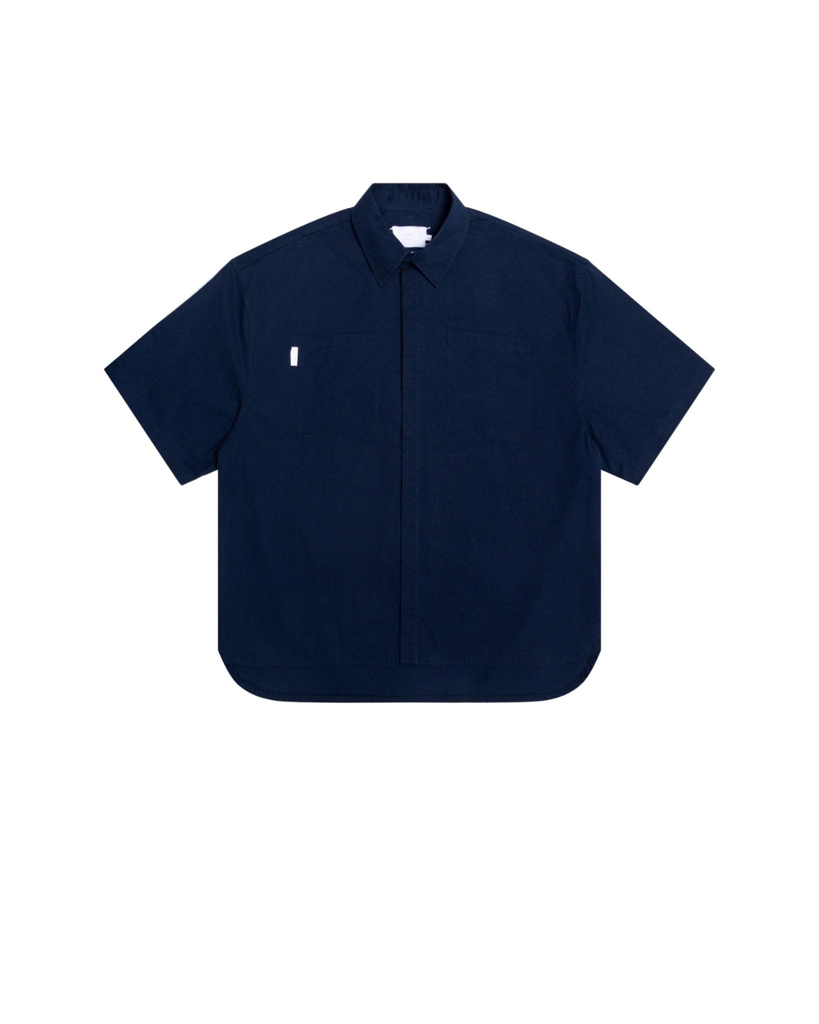 OFF DUTY BOXY SHIRT - Navy