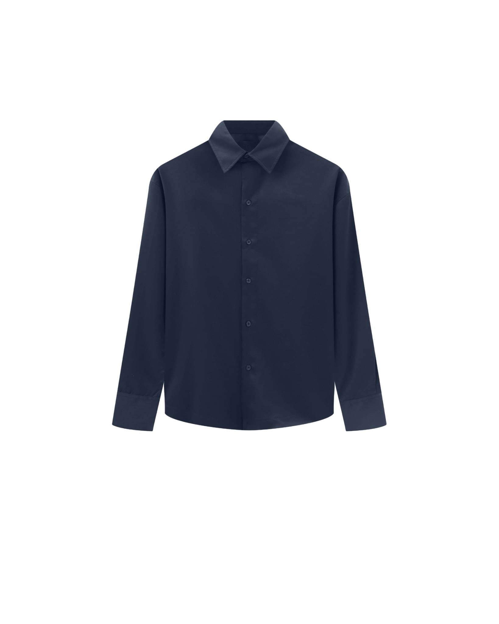 SKINSHIP REGULAR SHIRT - Quiet Navy