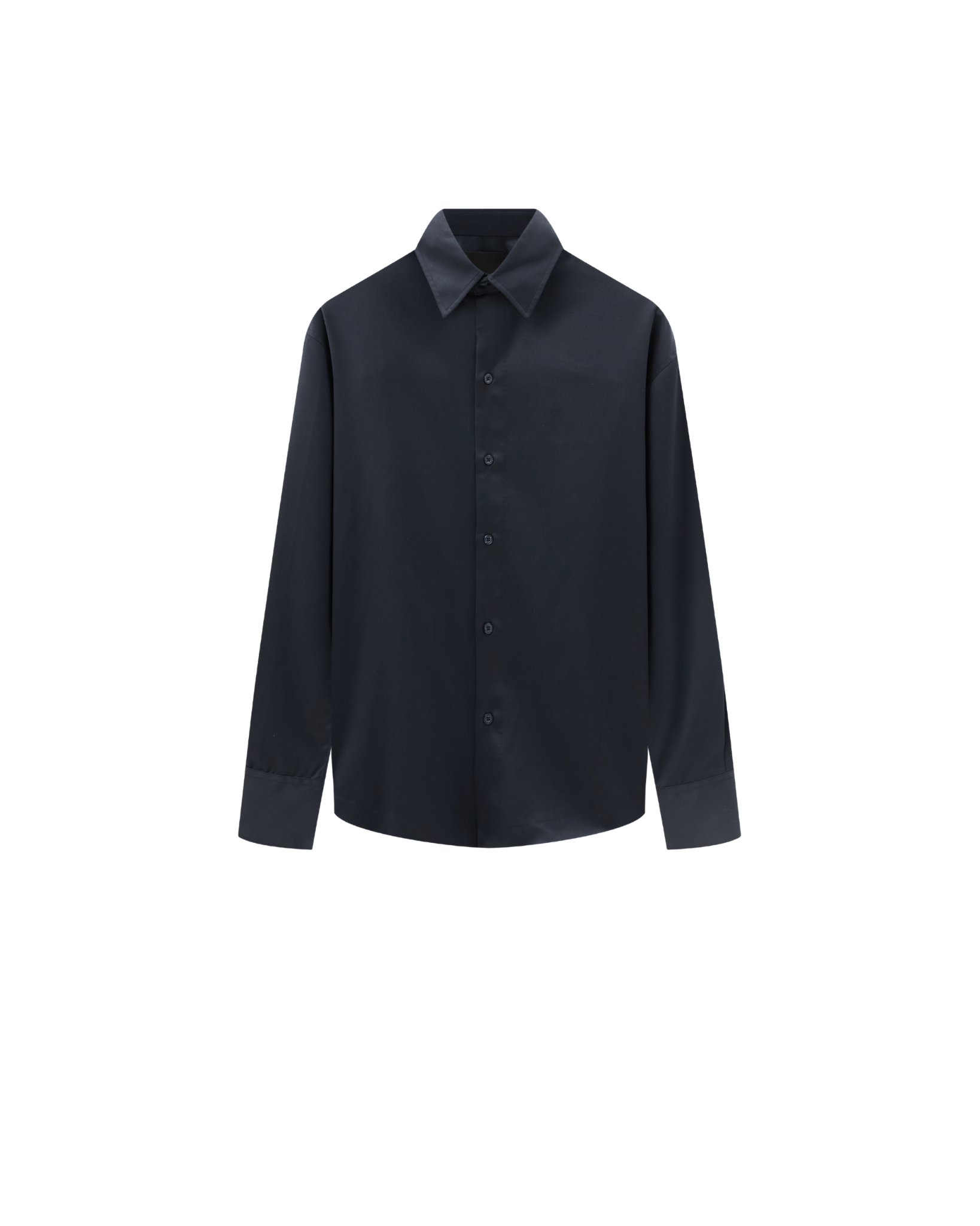 SKINSHIP REGULAR SHIRT - Quiet Navy