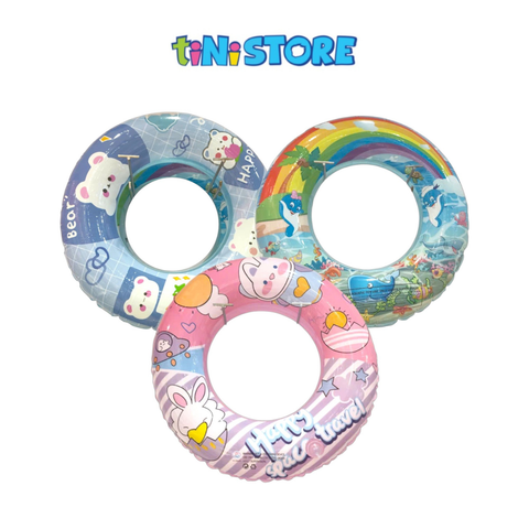  Đồ chơi phao bơi tròn hình dễ thương đường kính 60cm Value Toys - Mẫu ngẫu nhiên 