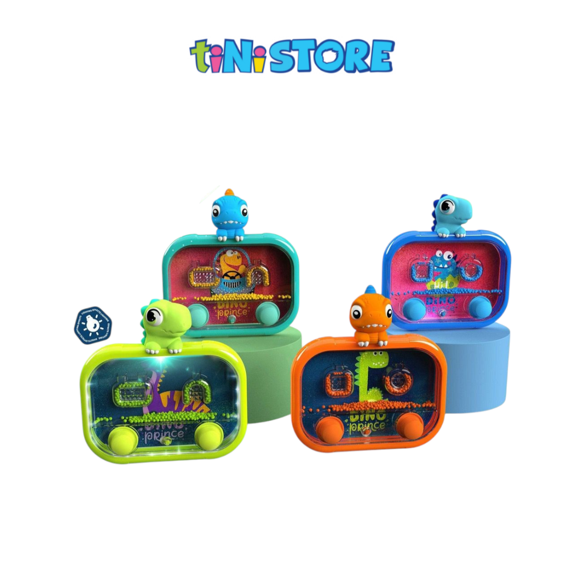Đồ chơi bấm nước đầu khủng long mẫu 1 Value Toys - Mẫu ngẫu nhiên