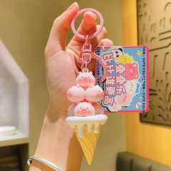 Đồ chơi móc khóa hình cây kem Value Toys - Mẫu ngẫu nhiên