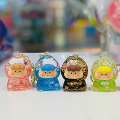 Đồ chơi móc chìa khóa mô hình em bé trong suốt nhiều màu Value Toys (Mẫu ngẫu nhiên)