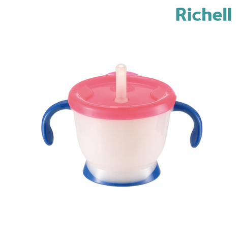  Cốc tập uống 3 giai đoạn Richell (Xanh) 