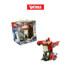 Xe đua điều khiển từ xa biến hình Robot Winka