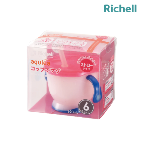  Cốc tập uống 3 giai đoạn Richell (Xanh) 