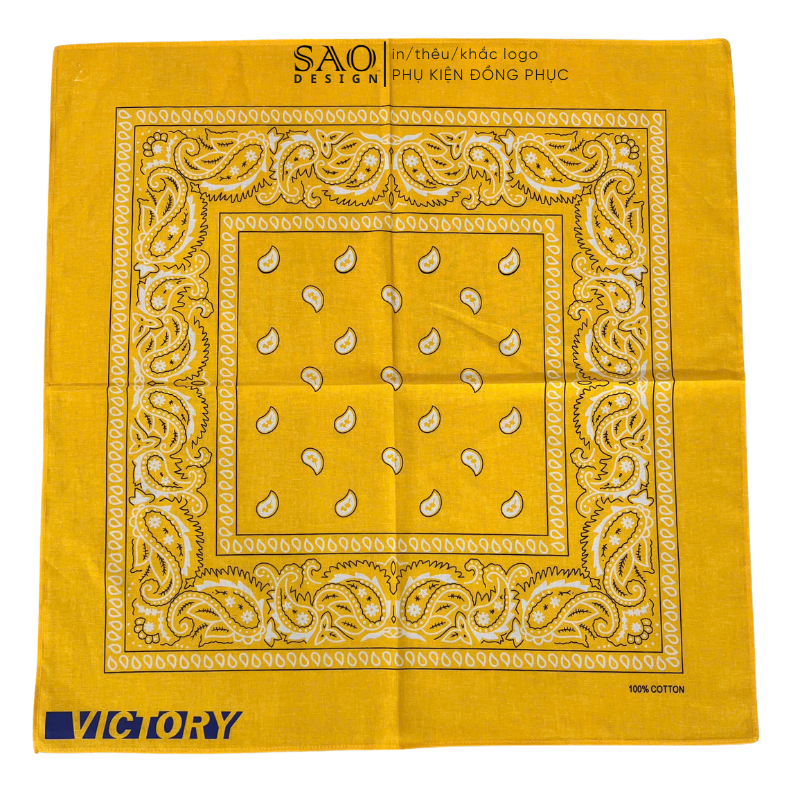 Khăn Vuông In Logo Theo Yêu Cầu Công Ty Cổ Phần Thiết Bị Thắng Lợi