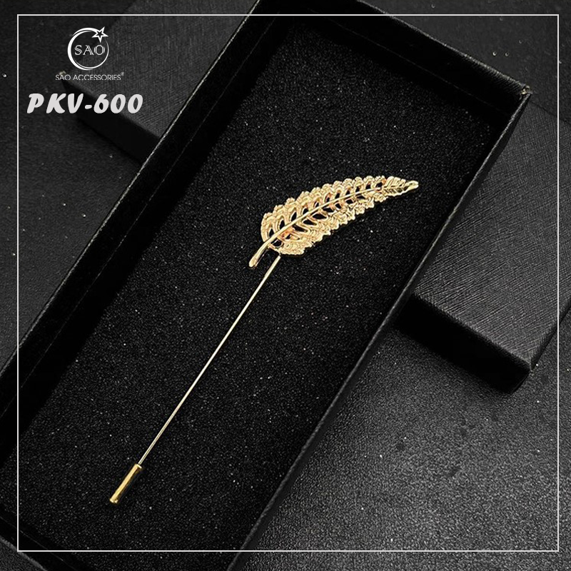 Trâm Cài Áo Vest Nam Thời Trang – Ghim Cài Ve Áo Suit Đẳng Cấp, Tạo Điểm Nhấn Phong Cách (PKV600)