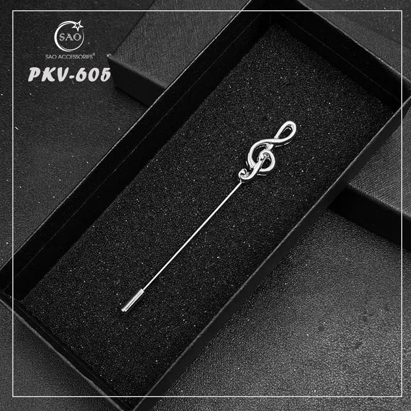 Trâm Cài Áo Vest Nam Thời Trang – Ghim Cài Ve Áo Suit Đẳng Cấp, Tạo Điểm Nhấn Phong Cách (PKV605)