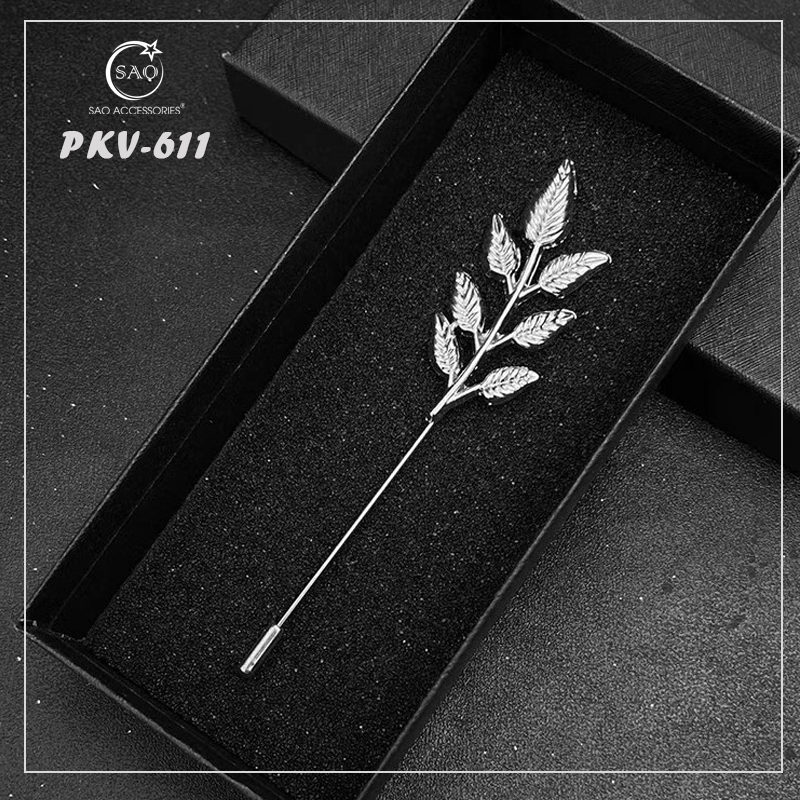 Trâm Cài Áo Vest Nam Thời Trang – Ghim Cài Ve Áo Suit Đẳng Cấp, Tạo Điểm Nhấn Phong Cách (PKV611)