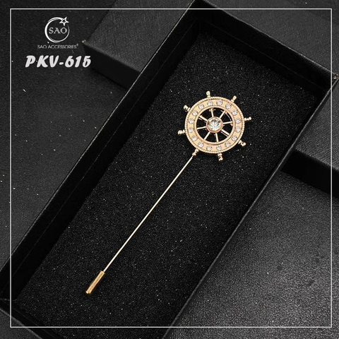 Trâm Cài Áo Vest Nam Thời Trang – Ghim Cài Ve Áo Suit Đẳng Cấp, Tạo Điểm Nhấn Phong Cách (PKV615)