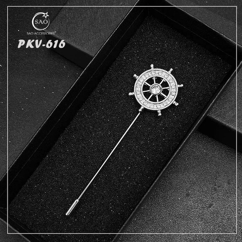 Trâm Cài Áo Vest Nam Thời Trang – Ghim Cài Ve Áo Suit Đẳng Cấp, Tạo Điểm Nhấn Phong Cách (PKV616)