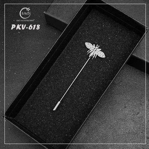 Trâm Cài Áo Vest Nam Thời Trang – Ghim Cài Ve Áo Suit Đẳng Cấp, Tạo Điểm Nhấn Phong Cách (PKV618)