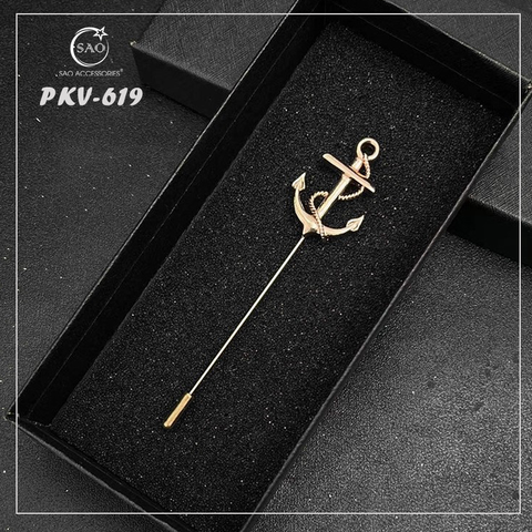 Trâm Cài Áo Vest Nam Thời Trang – Ghim Cài Ve Áo Suit Đẳng Cấp, Tạo Điểm Nhấn Phong Cách (PKV619)