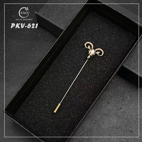 Trâm Cài Áo Vest Nam Thời Trang – Ghim Cài Ve Áo Suit Đẳng Cấp, Tạo Điểm Nhấn Phong Cách (PKV621)