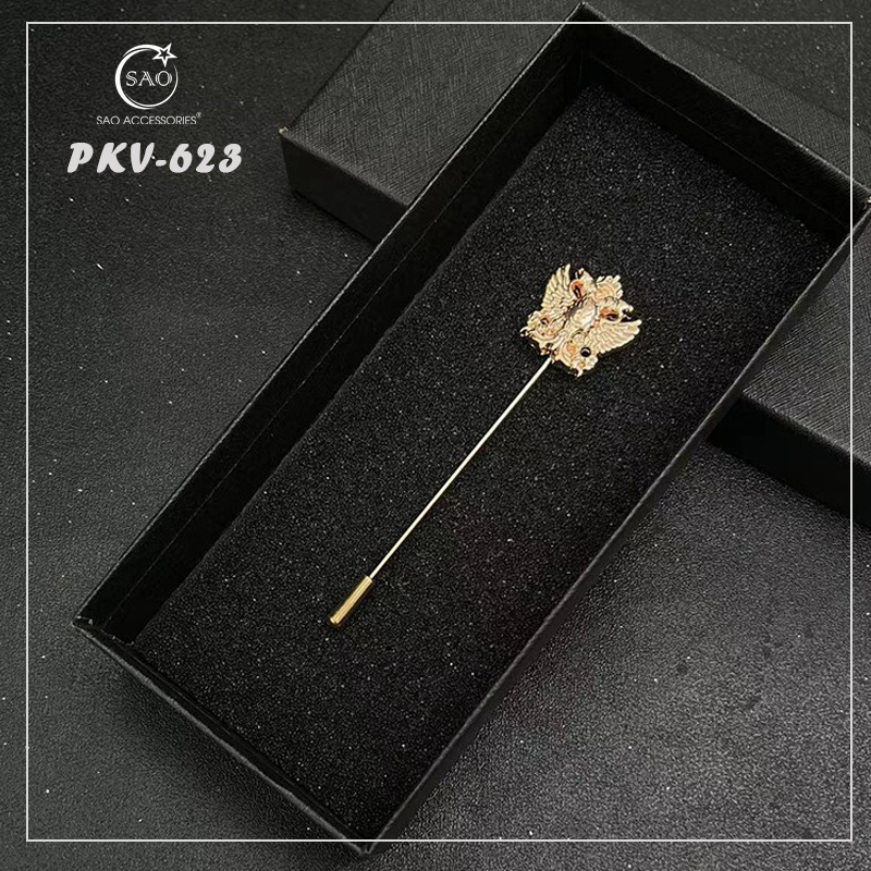 Trâm Cài Áo Vest Nam Thời Trang – Ghim Cài Ve Áo Suit Đẳng Cấp, Tạo Điểm Nhấn Phong Cách (PKV623)