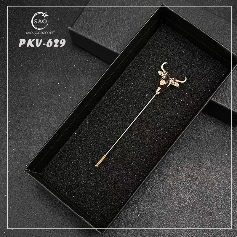 Trâm Cài Áo Vest Nam Thời Trang – Ghim Cài Ve Áo Suit Đẳng Cấp, Tạo Điểm Nhấn Phong Cách (PKV629)