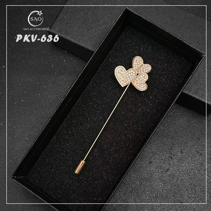 Trâm Cài Áo Vest Nam Thời Trang – Ghim Cài Ve Áo Suit Đẳng Cấp, Tạo Điểm Nhấn Phong Cách (PKV636)