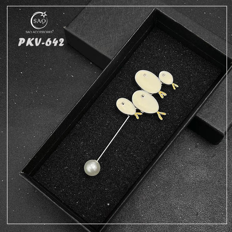 Trâm Cài Áo Vest Nam Thời Trang – Ghim Cài Ve Áo Suit Đẳng Cấp, Tạo Điểm Nhấn Phong Cách (PKV642)