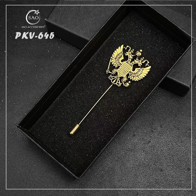 Trâm Cài Áo Vest Nam Thời Trang – Ghim Cài Ve Áo Suit Đẳng Cấp, Tạo Điểm Nhấn Phong Cách (PKV645)