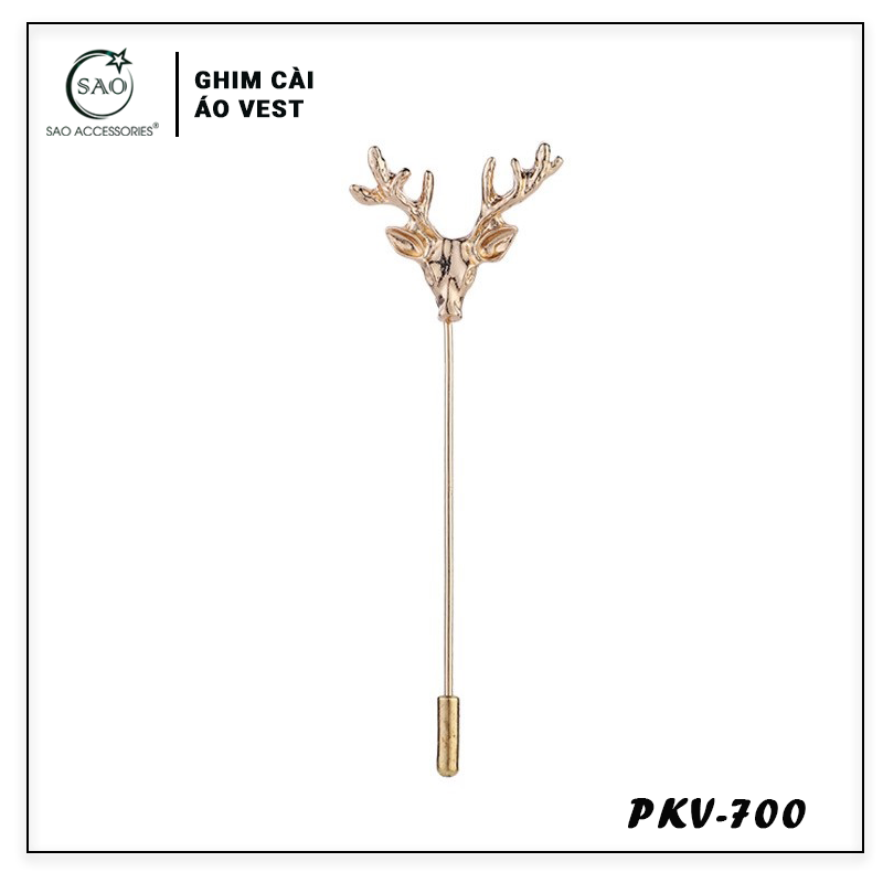 Trâm Cài Áo Vest Nam – Ghim Cài Ve Áo Vest Cao Cấp, Phụ Kiện Suit Sang Trọng & Thanh Lịch (PKV700)