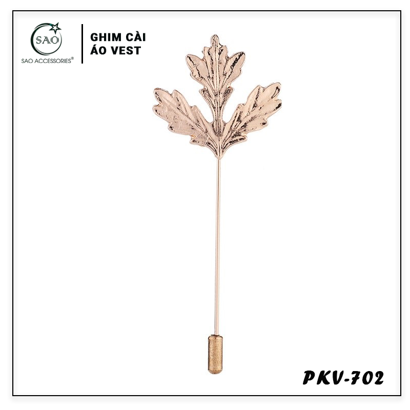 Trâm Cài Áo Vest Nam – Ghim Cài Ve Áo Vest Cao Cấp, Phụ Kiện Suit Sang Trọng & Thanh Lịch (PKV702)