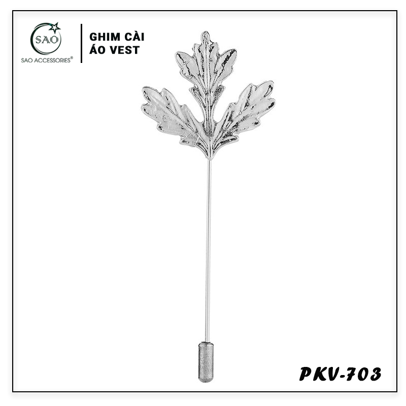 Trâm Cài Áo Vest Nam – Ghim Cài Ve Áo Vest Cao Cấp, Phụ Kiện Suit Sang Trọng & Thanh Lịch (PKV703)