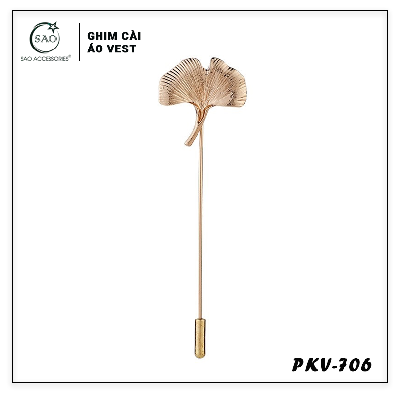 Trâm Cài Áo Vest Nam – Ghim Cài Ve Áo Vest Cao Cấp, Phụ Kiện Suit Sang Trọng & Thanh Lịch (PKV706)