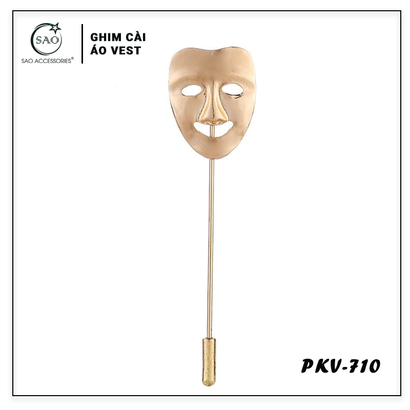 Trâm Cài Áo Vest Nam – Ghim Cài Ve Áo Vest Cao Cấp, Phụ Kiện Suit Sang Trọng & Thanh Lịch (PKV710)