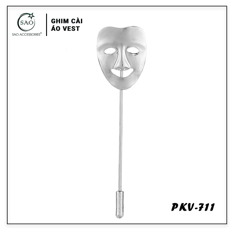 Trâm Cài Áo Vest Nam – Ghim Cài Ve Áo Vest Cao Cấp, Phụ Kiện Suit Sang Trọng & Thanh Lịch (PKV711)