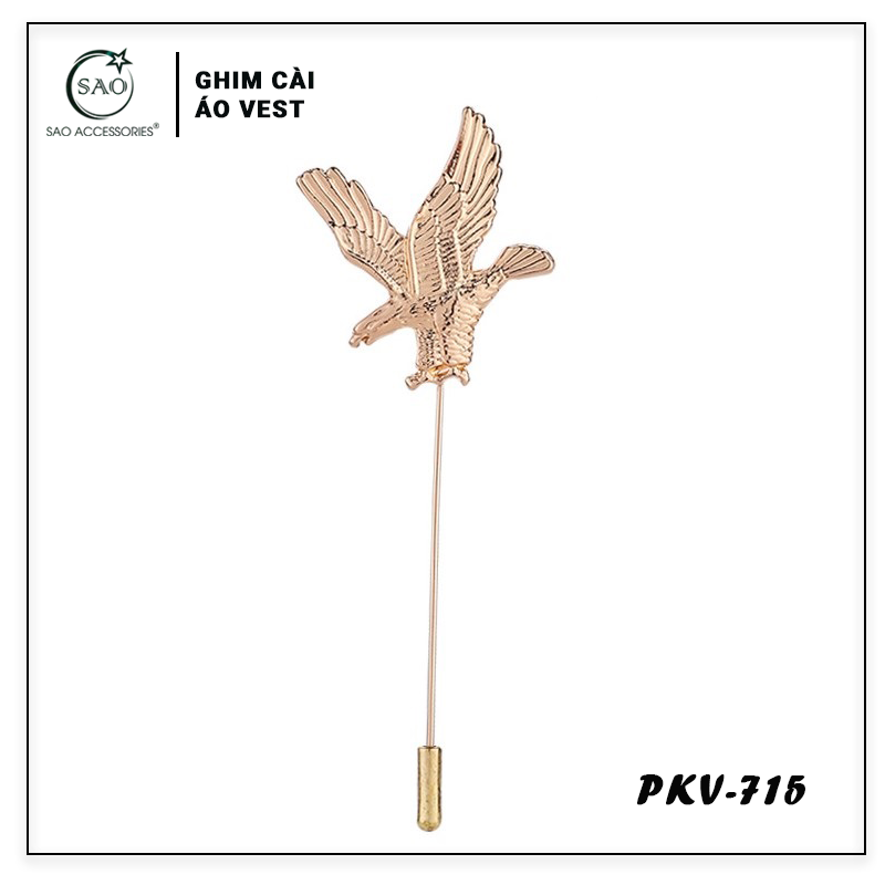 Trâm Cài Áo Vest Nam – Ghim Cài Ve Áo Vest Cao Cấp, Phụ Kiện Suit Sang Trọng & Thanh Lịch (PKV715)