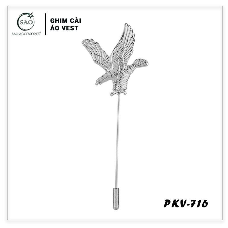 Trâm Cài Áo Vest Nam – Ghim Cài Ve Áo Vest Cao Cấp, Phụ Kiện Suit Sang Trọng & Thanh Lịch (PKV716)